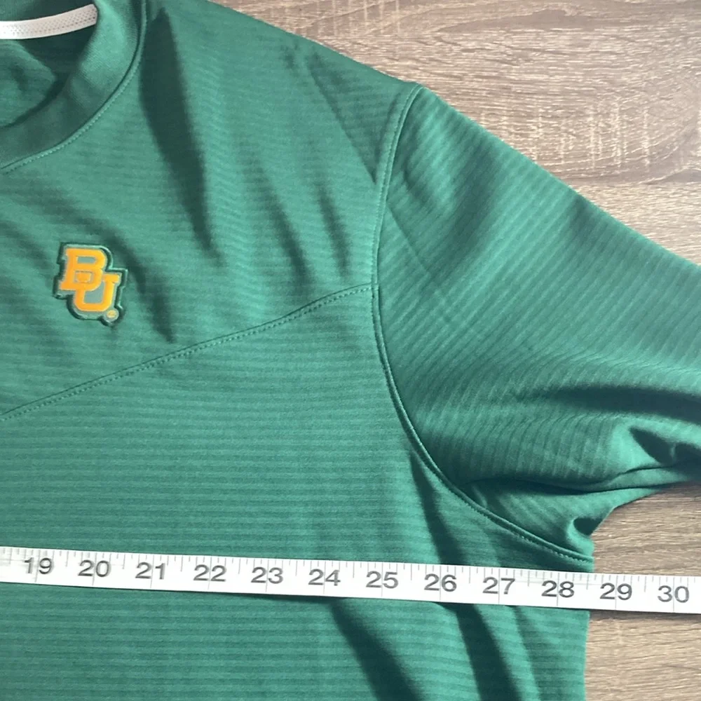 EUC Mens Nike Dri Fit XXL Green Baylor University Pullover